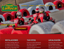 Tablet Screenshot of kartinglaroca.com